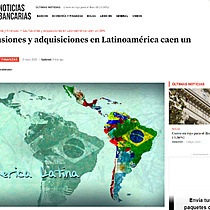 Las fusiones y adquisiciones en Latinoamrica caen un 39%